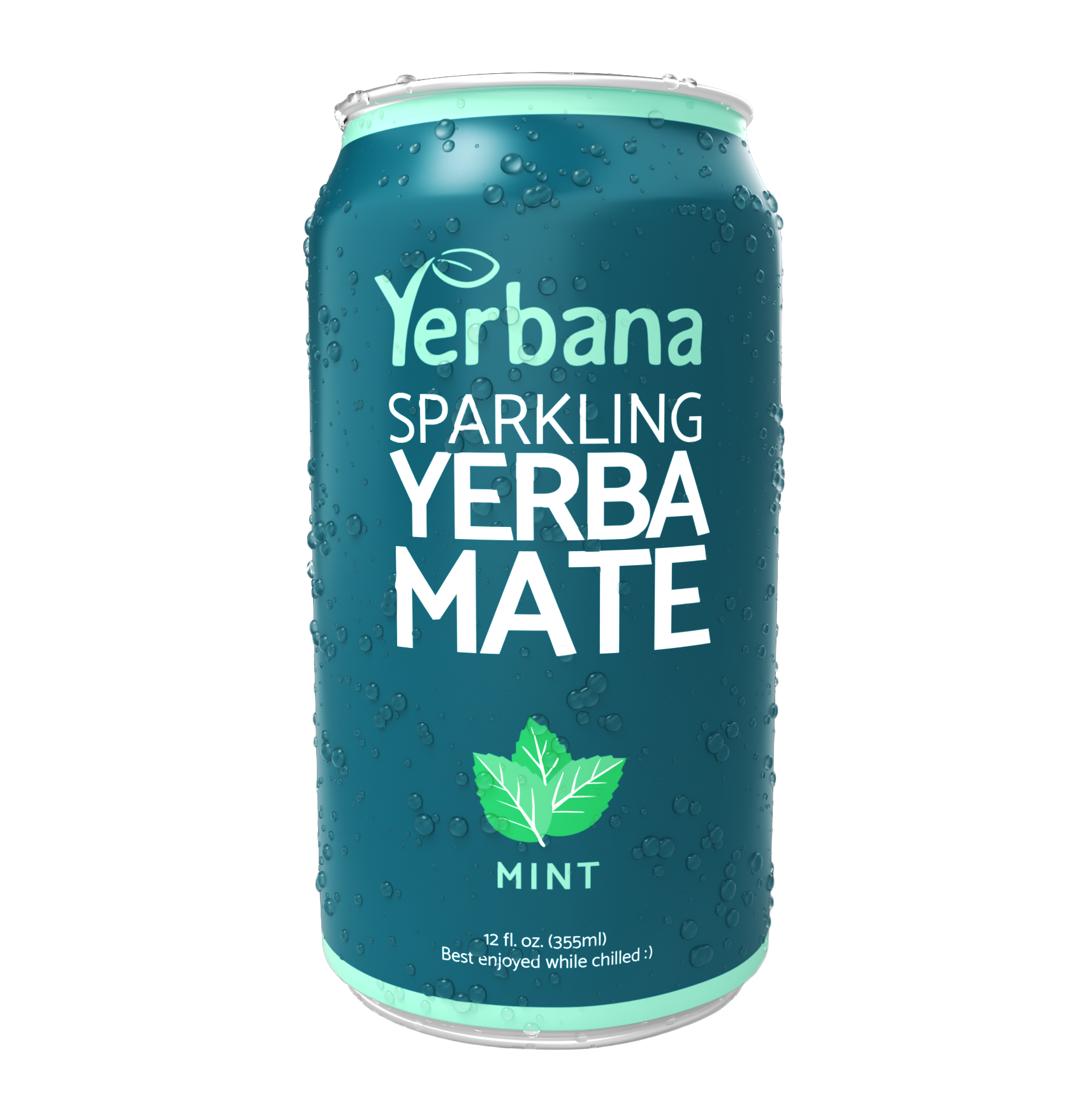 Mint - Yerbana - 12 Pack Sparkling Yerba Mate
